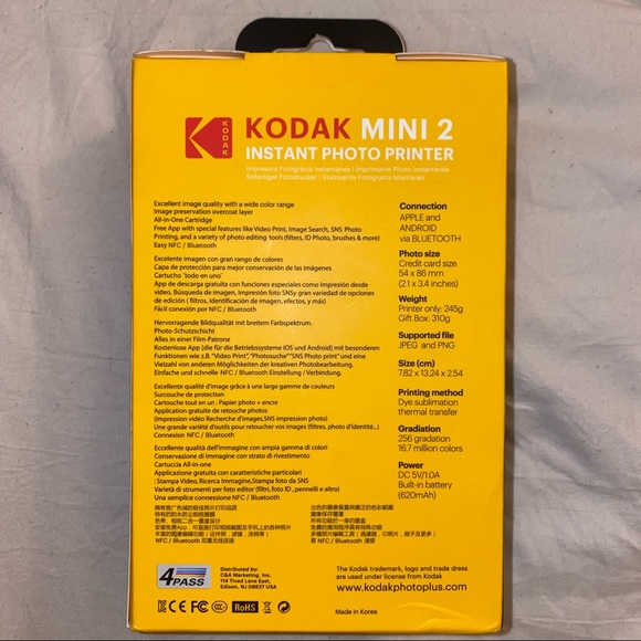 Kodak Mini 2 - Picture 2 of 3